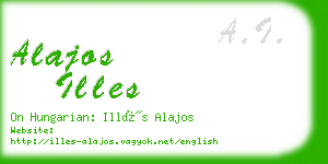 alajos illes business card